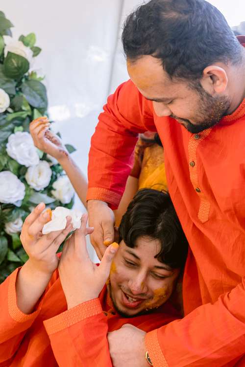 Traditional Bangladesh Gaye Holud Ceremony