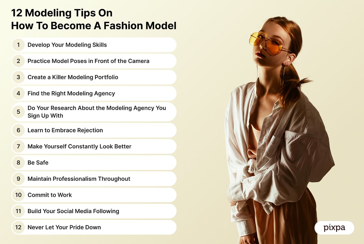 12 Model-Tipps, wie man ein Fashionmodel wird