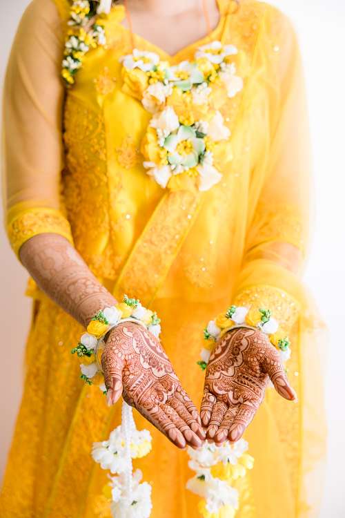 Traditional Bangladesh Gaye Holud Ceremony