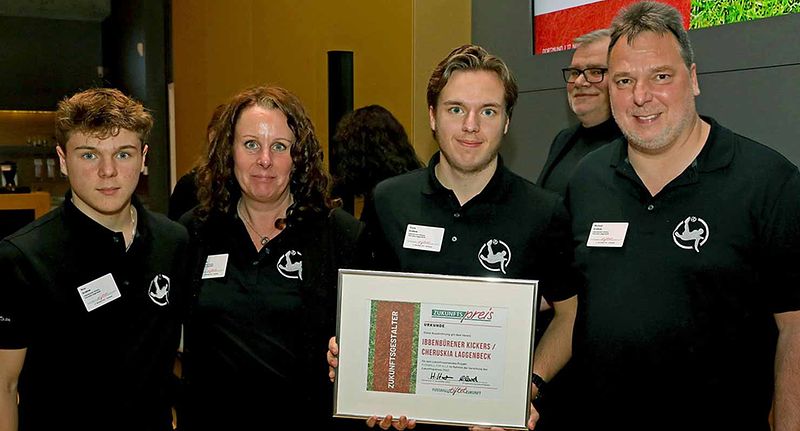 Ibbenbürener Kickers mit Zukunftspreis ausgezeichnet