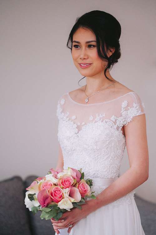Bride Getting Ready
