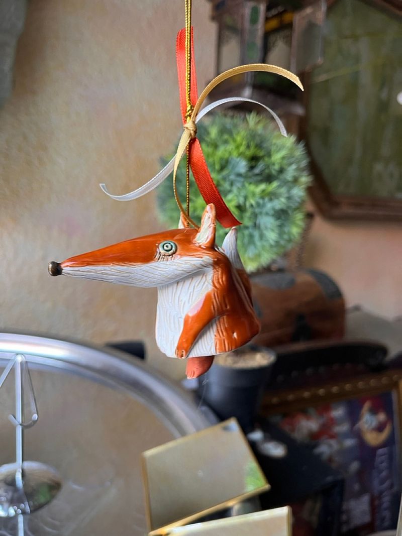 Little fox, ceramic mini sculpture