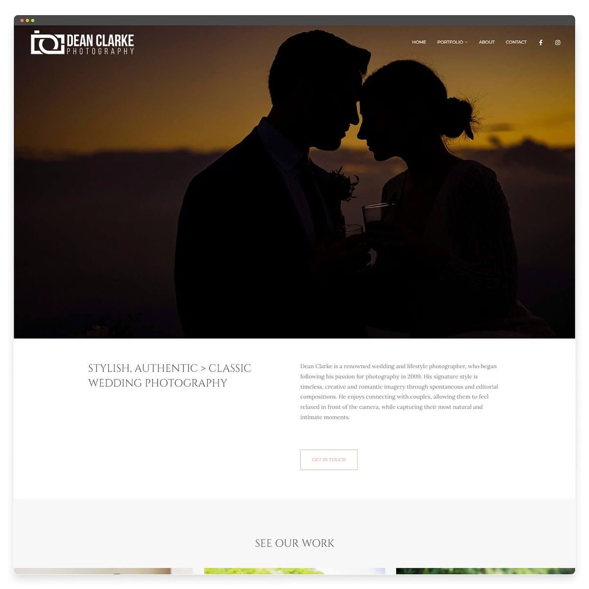 Portefeuille photographique de Dean Clarke