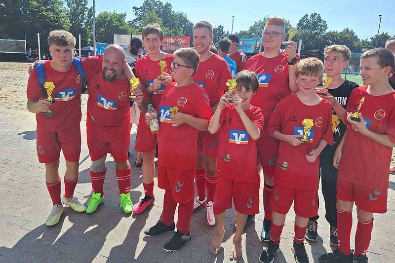 Fußballfreude beim 15. Wildemann-Cup in Münster 2024