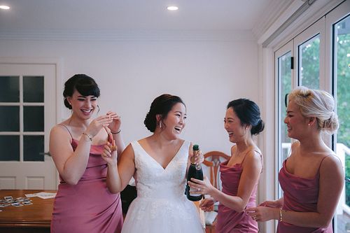 Bride Getting Ready