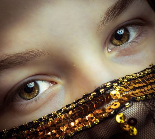 close up, portrait, augen