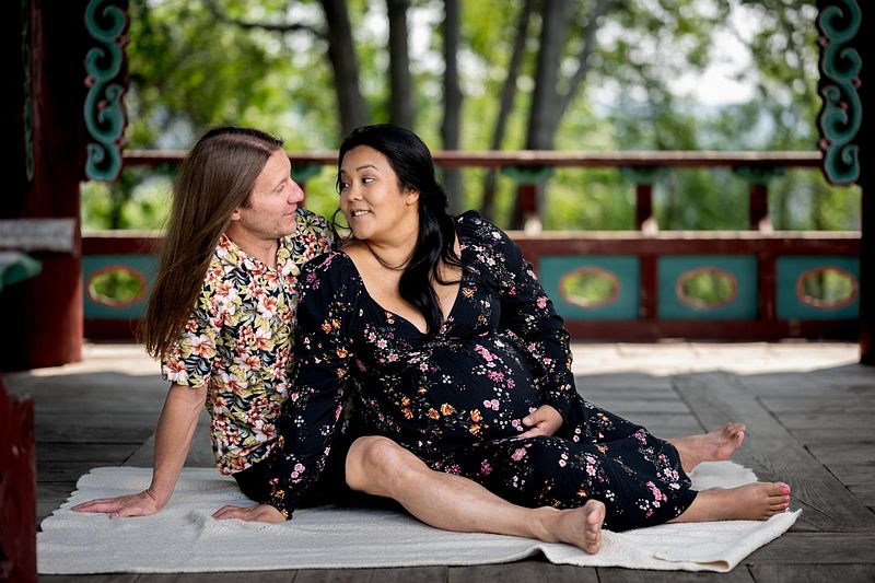 Maternity Photos at Government House