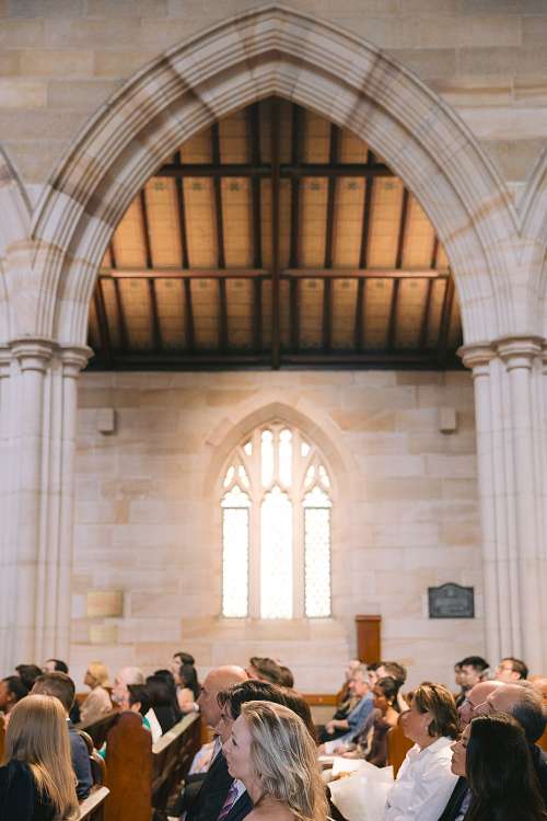 Church Wedding Ceremony at St Philip's Anglican Church