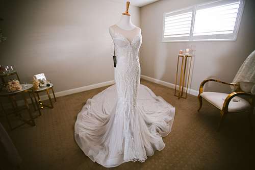 Bride Getting Ready