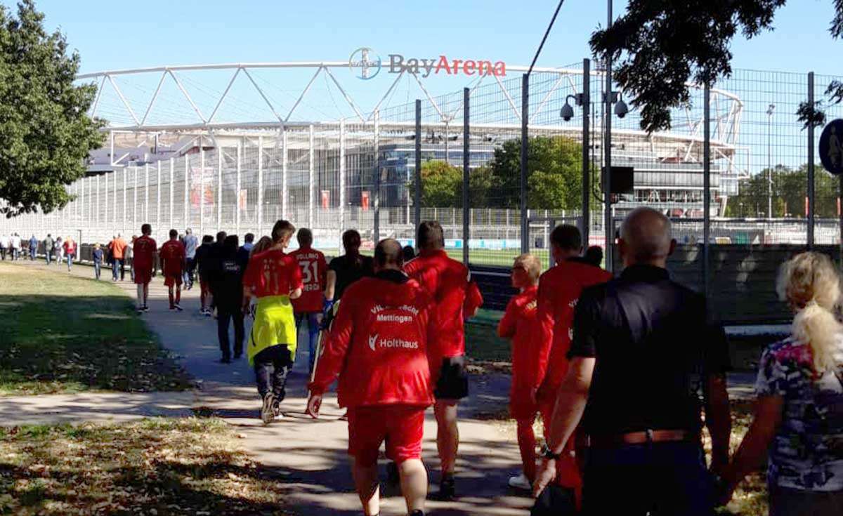 Ibb-Kickers voller Spielfreude beim Einfach-Fussball-Cup 2019 in Leverkusen