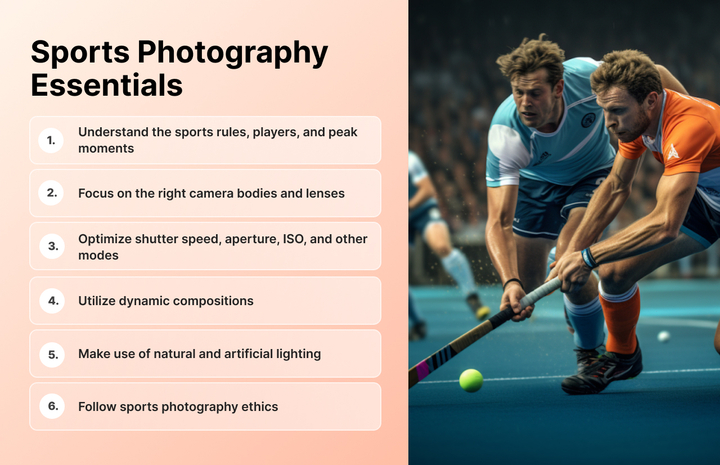 Tips voor sportfotografie