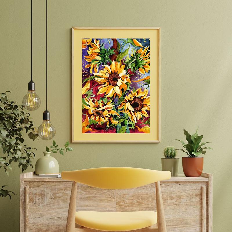 Radiant Sunflowers in Bloom