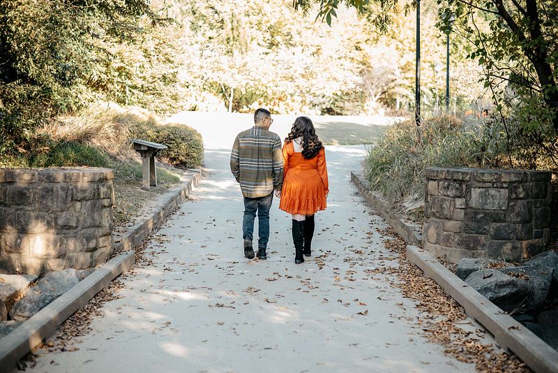 A Charlotte Love Story: Proposal and Engagement Photos at Elizabeth Park Charlotte