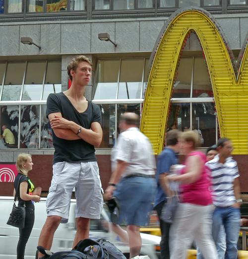 Time Square Guy