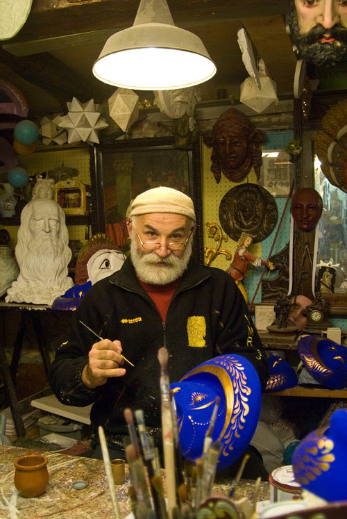 Mask maker Venice