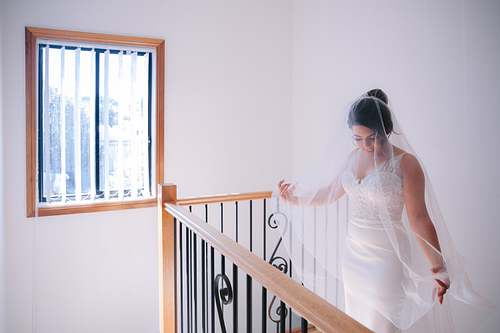 Bride Getting Ready