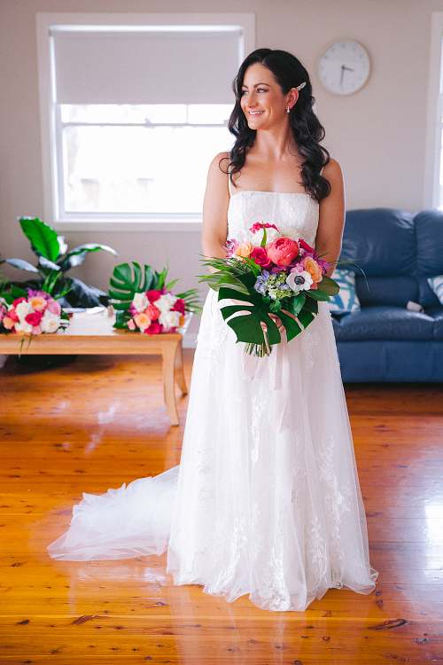 Bride Getting Ready