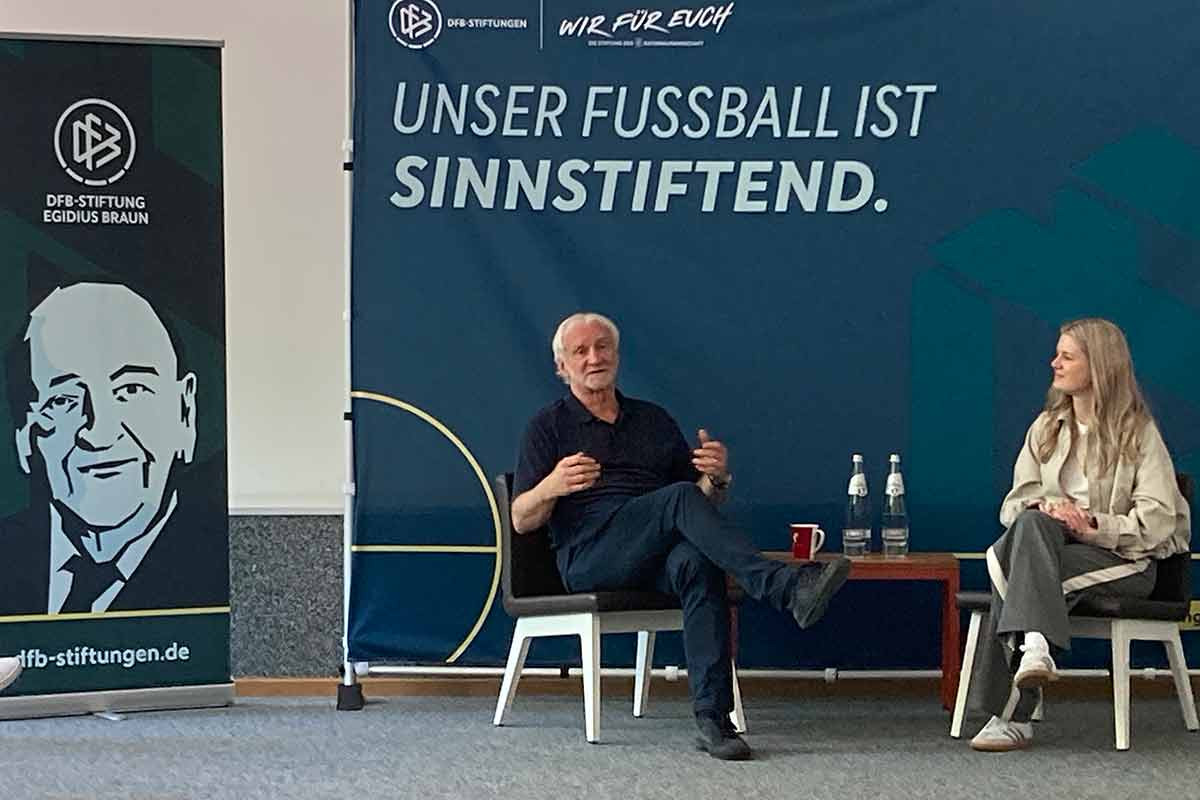 Rudi in seiner sympathischen Art und Weise