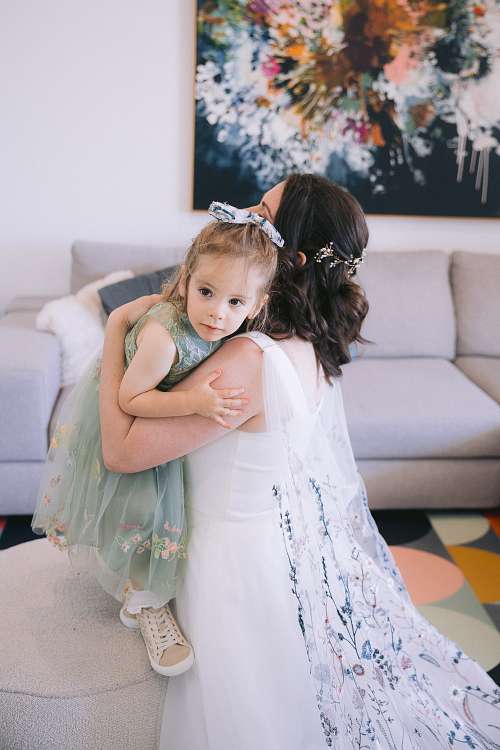 Bride Getting Ready