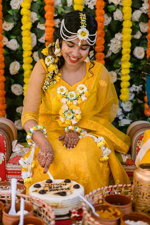 Traditional Bangladesh Gaye Holud Ceremony