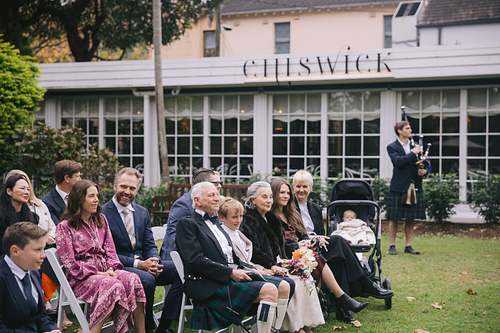 Wedding Ceremony at Chiswick Woollahra