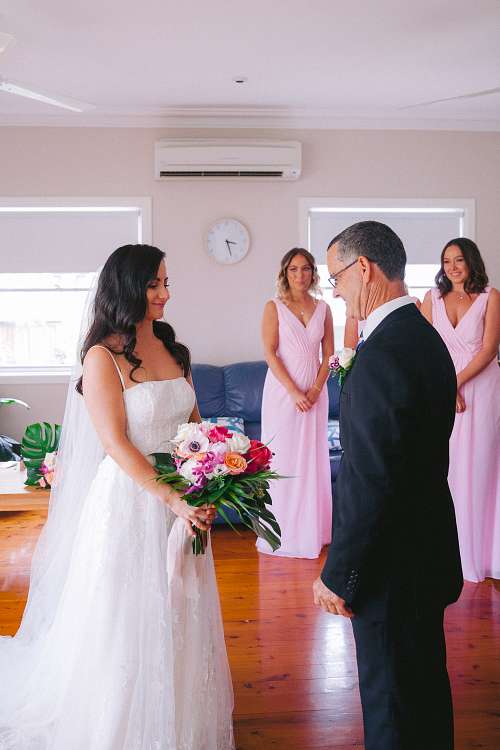 Bride Getting Ready