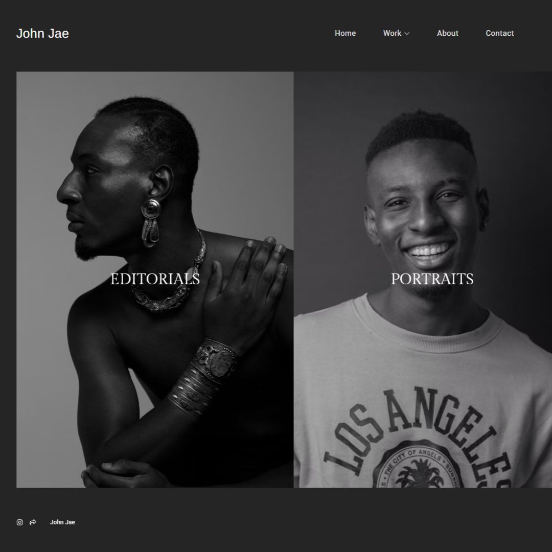 John Jae - Portfolio de mannequins masculins