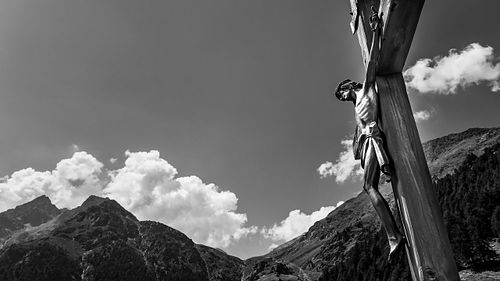 Christus auf der Alp Jungen