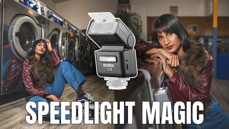 Off-Camera Flash Photography in a Laundromat (Godox iT32 Mini Flash Test)