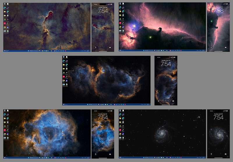HD Wallpaper Bundle - Frey's Skies Astrophotography