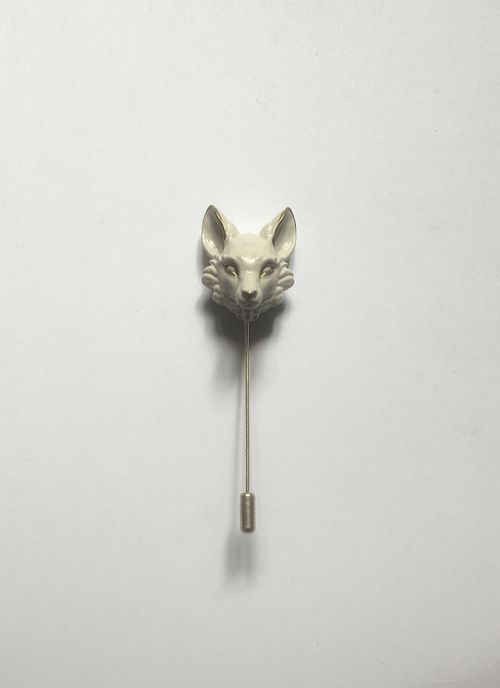 Fox brooch