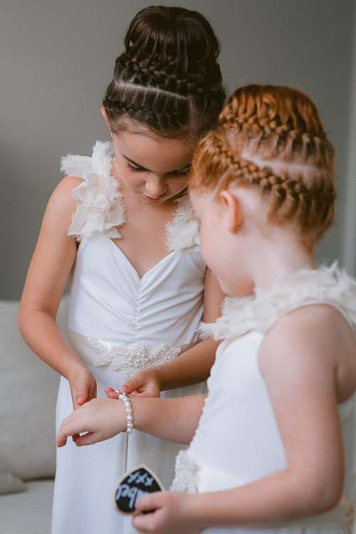 Bride Getting Ready