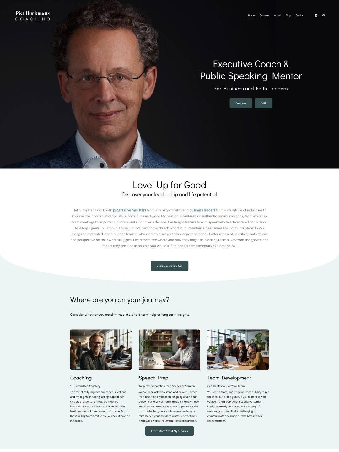 Portfólio de Coaching de Piet Hurkmans