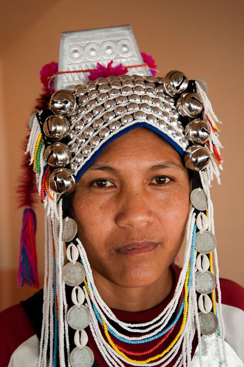 Woman in Chiang Rai. Northern Thailand.