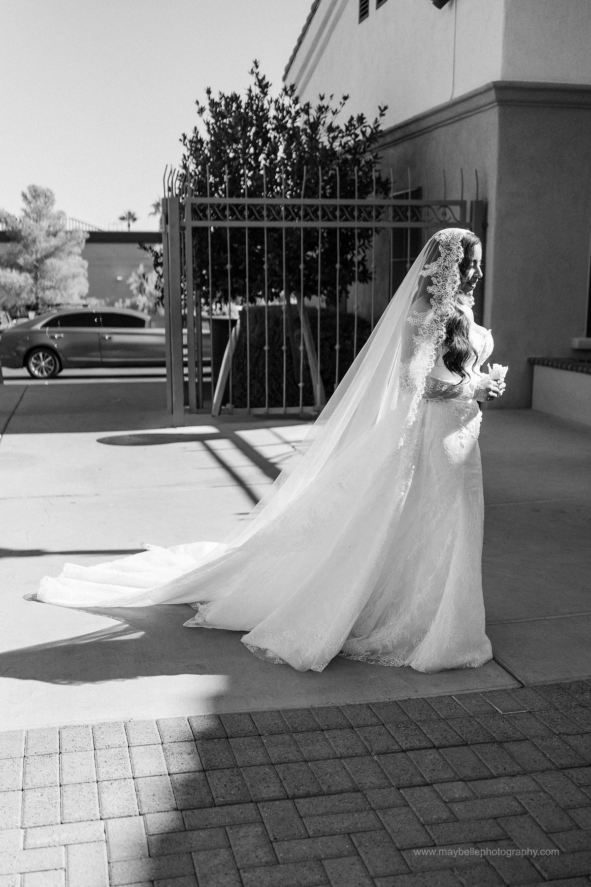 Exchanging vows at Saint Joseph, Husband of Mary Roman Catholic Church in Las Vegas Wedding Photography