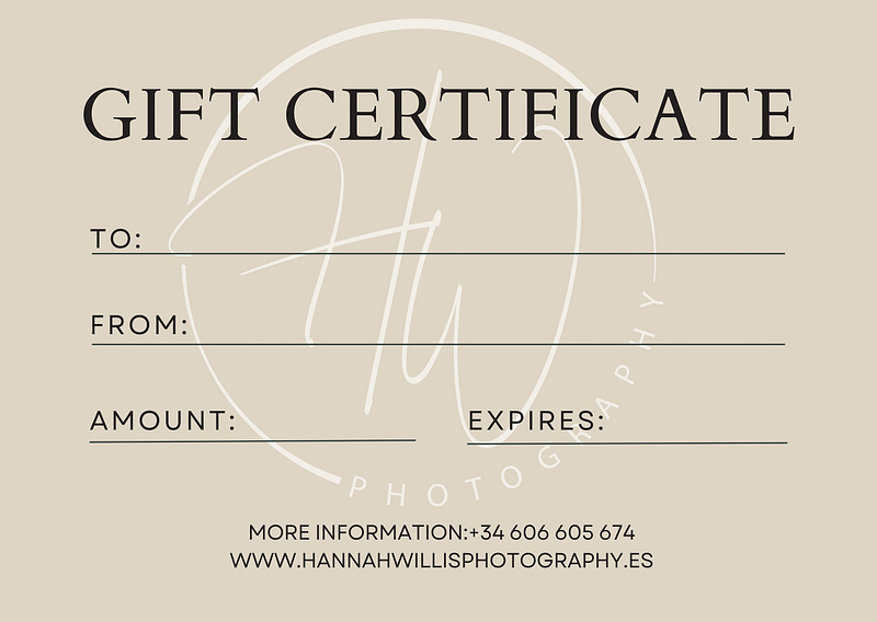 Gift a unique photography experience today.