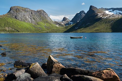 Am Steinfjord auf der Insel Senja
